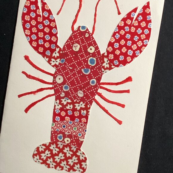 Handmade blank cards (30's reproduction fabrics) #3 - Picture 3 of 4